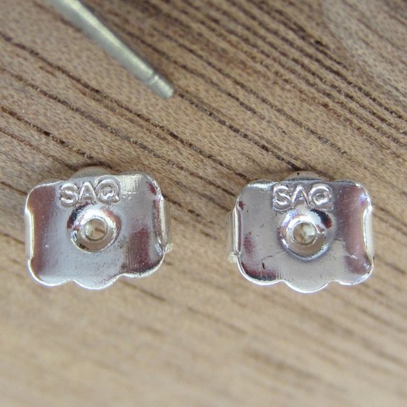 Vintage SAQ Earring Pearls and Crystals Very Long - Picture 7 of 7